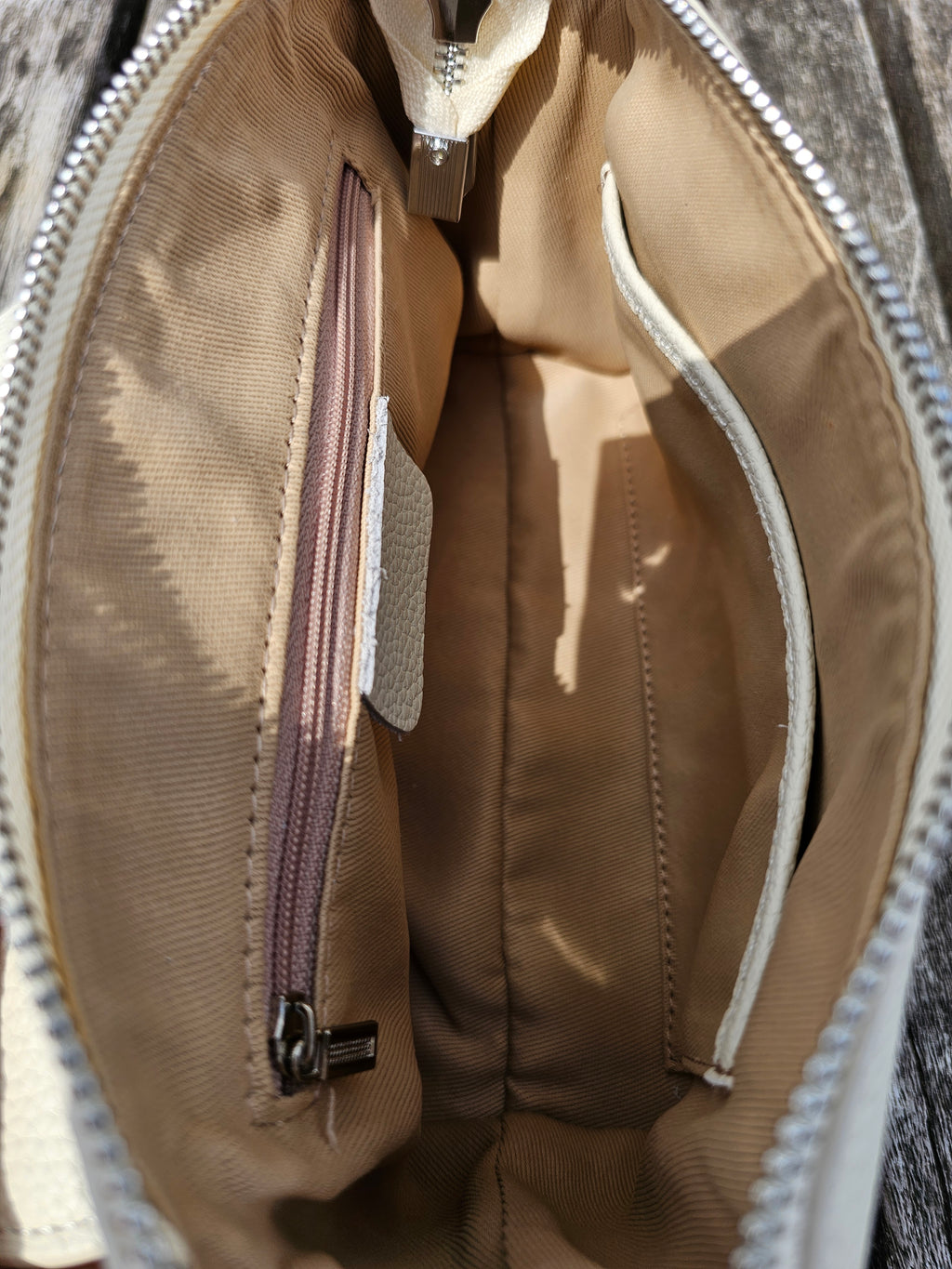 Avyline Elara Bag - Milk & Cognac