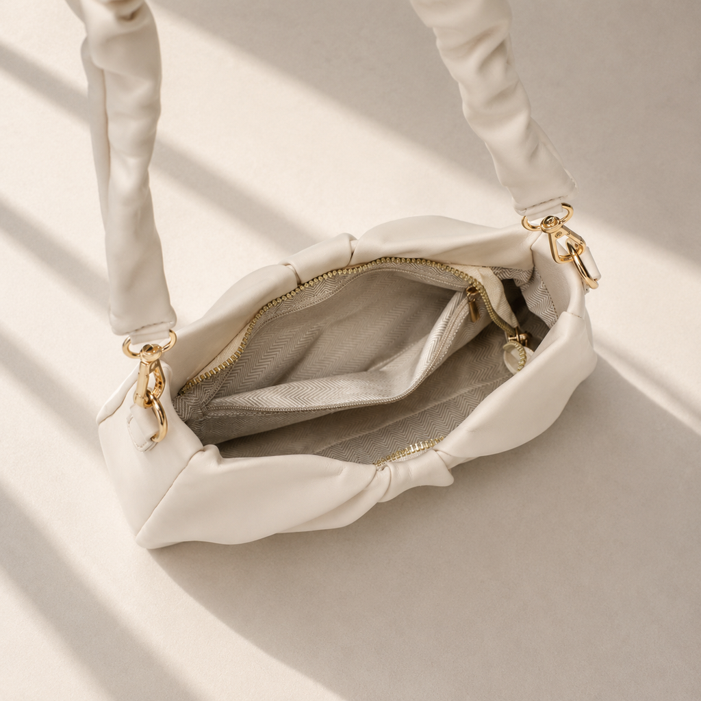 Avyline Cloud Bag - Soft Ivory